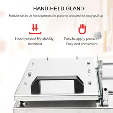 EliteBloom Ommercial Stainless Steel Mutton Kebab Machine, 10 Holes BBQ Tool, CBBQ Making, Easy Barbecue Skewers Maker, Manual BBQ Threading Machine,