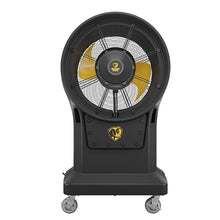 Big Ass Fans - Torrent Portable Misting Fan, 30-inch Fan Dia. with Atomizing Mister, 35 Gallon Tank with Hose Connection, 6800 CFM for up to 2725 sq. ft., 10ft Cord