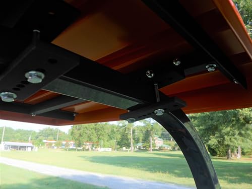 Sundowner Canopies Universal Tractor and Lawn Mower Canopy Top 48 Inch Orange