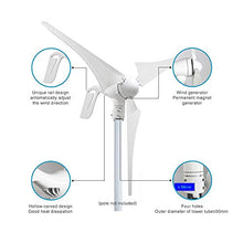 1000W Solar & Wind Power Kits Cabin Off Grid System for Charging 12V 24V Battery: 400W Wind Turbine Generator + 600W Mono Solar Panel + Hybrid Charge Controller+1000W Inverter+Accessory