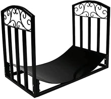 DJVHSRI Firewood Rack Fire Wood Racks Outdoor, Wrought Iron Fireplace Tool Firewood Stand, Large Free Standing Fireplace Wood Firewood Rack,