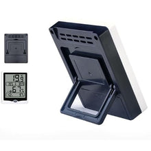 ASWRTYJO ABS Electronic Large Screen Display Memory High Low Thermometer Humidity