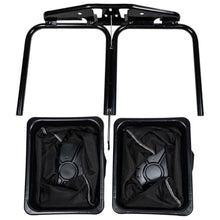 LIRHIQYGF 19A30034000 42/46 Inch Deck Twin Rear Bagger Replacement Part, Riding Lawn Mower Grass Collection Attachment