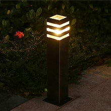 IP65 Waterproof Outdoor Garden Post Bollard Light Industrial Retro Column Lamp Aluminum Pathway Driveway Floor Lawn Landscape Lighting E27 Decoration Pillar Lantern High Pole Lamp