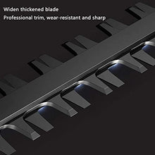 Hedge Trimmer, Electric Multi-Function Gardening Pruning Tool, 18mm Cutting Gap, for Commercial and Home (Straight)