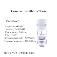 VWS006Y3 4-20mA Ultrasonic Wind Sensor Outdoor Meteorological Instrument Hygrometer Ultrasonic Weather Sensors(VWS006YZ)