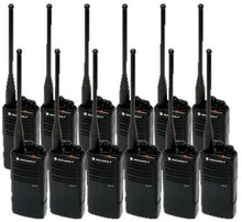 Motorola 12 Pack RDU4100 Two Way Radio Walkie Talkies Renewed Black