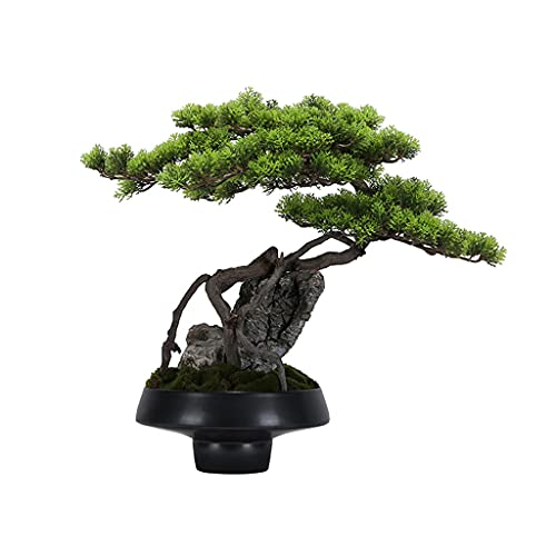 Artificial Bonsai Artificial Bonsai Welcome Songya Baigen Bouldering Bonsai Ornaments Porch Hotel Welcome Green Plants Ornaments Office Decoration for Home Office