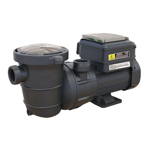 SWIMLINE Above Ground Pool Pump, 1.5 HP Variable-Speed Vertical
