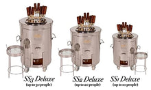 Puri Tandoor Oven - SS2 Deluxe - Large Home Tandoor - Charcoal Fired - 25 Person Capacity