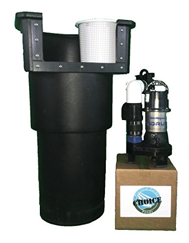 Helix Pond Skimmer, Check Valve & 3300gph ShinMaywa Norus Pump Bundle Plus PGP Choice Starter Pack