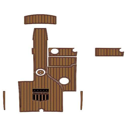 Valman Boat EVA Faux Teak Decking Floor Mat for 2006-2011 Mastercraft X2 - Multiple Color Options Available