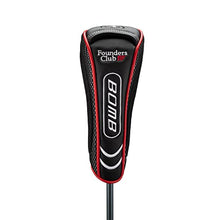 Founders Club Bomb Golf Combo Iron Set for Men Right Hand Steel/Graphite Shafts 3 Hybrid 4 Hybrid Irons 5-PW Bonus Sand Wedge Black