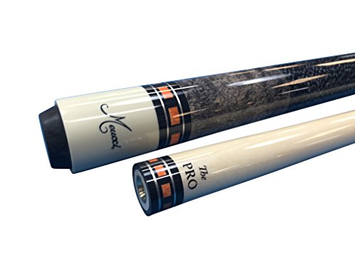 Meucci Handcrafted Billiards Pool Cue Stick PRO Shaft Orange