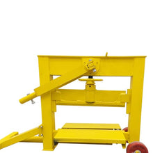 HayWHNKN Pavers Splitter Brick Block Cutter with Wheels Paving Tool Max 11.8inch Cutting Width for Kerbstone Footpath/Air/Fired Bricks