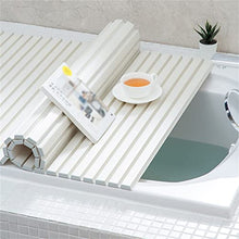 Folding Bathtub Cover Half-Body Bath Tub Cover Bathing Bath Rack Support Frame(80 * 1.6m)