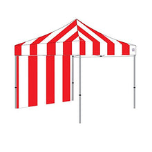 Impact Canopy 10x10 Ez Pop Up Canopy Tent Carnival Canopy Popcorn Cotton Candy Vending Tent (Red)