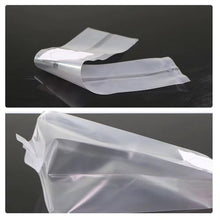 DYKWSWYX 50/100PCS Mushroom Grow Bags High Temperature PP Polypropylene 0.2μm Filter Breathable Garden Cultivation Bags(100PCS,390x500x0.06mm)