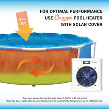 Diverdi Mini Swimming Pool Heat Pump 16000BTU White
