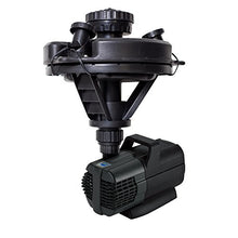 OASE Floating Fountain with Lights 1/4 Hp Black