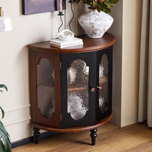 Chicken Couch End Table Porch Semi-Round Table Wall-Mounted Corridor Cabinet Living Room Sofa Side Table Porch Table Corner Tables for Living Room