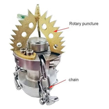 Arionyx 1/2 Tube Cleaning Nozzle High Pressure Chain Flail Jetting Nozzle for Sewer Drain Cleaning Machine