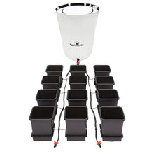 AutoPot Self-Watering Hydroponic System 12 Pot 3.9 Gallon Black