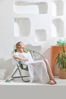 Mern Living Canvas Folding Chair Green
