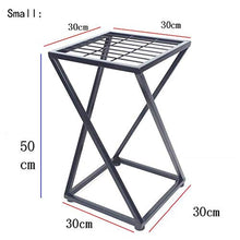 MIIKHI Plant Stands,Single Layer I Flower Stand,Indoor Balcony Multi Storey Flower Pot Shelves Living Room Shelfnishings/Small