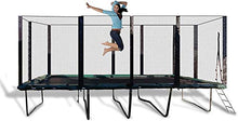 Galactic Xtreme Gymnastic Rectangle Trampoline 10x20 Ft with Net Enclosure