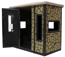 MUDDY Penthouse Box Blind Steel Wall Construction Cracked Mud Camo Multicolor