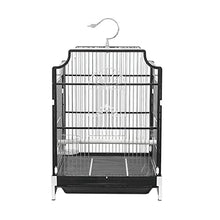 LIOONS Elegant Birdcage Simple Retro Birdcages High Capacity Birdhouse Large Stainless Steel Bird Cage Metal Bird House Carrier for Garden Outdoor Exquisite Beautiful
