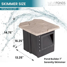 Simply Ponds 2100 GPH Water Garden Koi Pond Kit 15 x 15 Ft PVC Liner