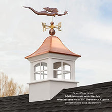 Good Directions Greenwich Vinyl Cupola with Copper Roof 36" x 56" Greenwich