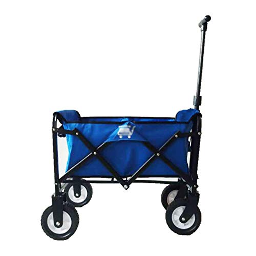 Folding Garden Trolley Cart Heavy Duty Wagon Multi-Function Shopping Cart Load：80kg