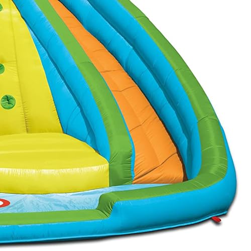 Little Tikes Rocky Mountain River Race Inflatable Slide Bouncer Multicolor