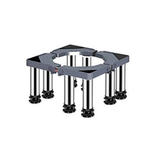 HYUIO Furniture Movable Base， Multi-Functional Base Adjustable Dryer Refrigerator Stand Length/Width 40-65cm Outside Plant Container Floor Trays(8legs,29 32cm)