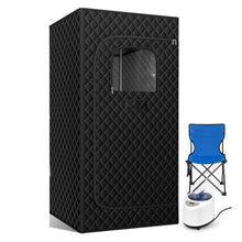 ZDGsrgWRG 2.6’ 5.9’ .6L Portable Folding Personal Steam Sauna Tent Set