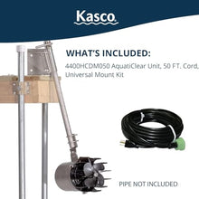 Kasco AquatiClear 1HP Circulator w/Mount, 240V, 50ft Power Cord