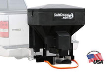Buyers Products SaltDogg TGS03 Tailgate Salt Spreader, Made In The USA, 8 cu ft/600 lb Capacity, Horizontal Auger Feed, Commercial Salt Spreader For Truck Tailgate, Receiver Hitch Mount