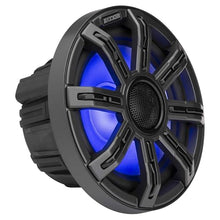 KICKER MSC 8-Inch Premium Marine 4-Ohm LED Coaxial Speakers, Pair