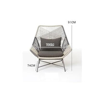 CIzvblxkus Rattan Table and Chairs Sofa Patio Scandinavian Balcony Single Hotel Outdoor Chair Chair for Desk