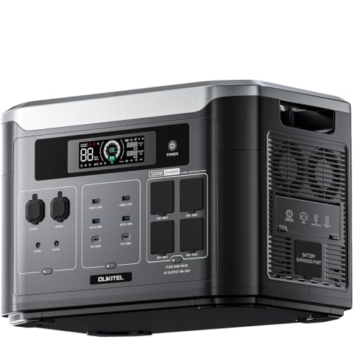 BP3000 3200W(6400W Peak) Portable Power Station, 2048Wh LiFePO4 Battery