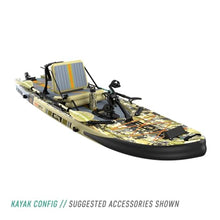 BOTE Rackham Aero Inflatable Fishing Paddle Board 12'4" Verge Camo
