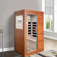 Daleyzay 1 Person Mini Far Infrared Sauna Natural