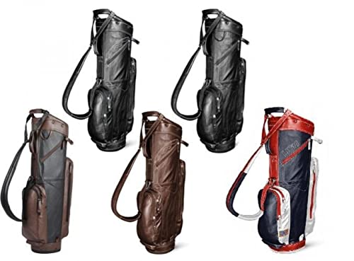 Sun Mountain 2020 Golf Leather Cart Bag Black