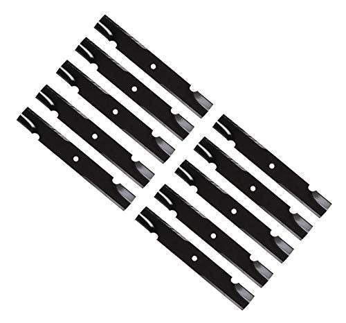 71440001 Set of 10 Blades for Wright 36" Stander Blade Fits Lawn Mower Gator Pack and E-Book in A Gift