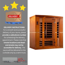 Maxxus Sauna Dynamic Bergamo 4-Person Low EMF Far Infrared Sauna