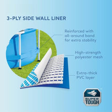10 Foot x 30 Inch Outdoor Metal Frame Above Ground Round Swimming Pool