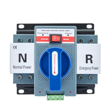 ATS 63A 2/3/4P Dual Power Changeover Manual Automatic Transfer Switch(63A 2P)